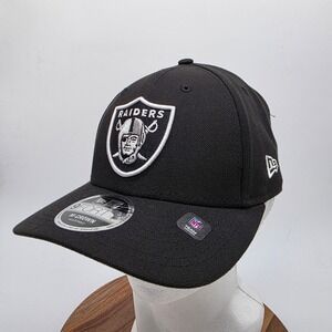 New Era 9FORTY M-Crown Las Vegas Raiders Adjustable Snapback Hat Black NFL Cap